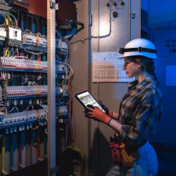 Generator installation and emergency power system for medical facility